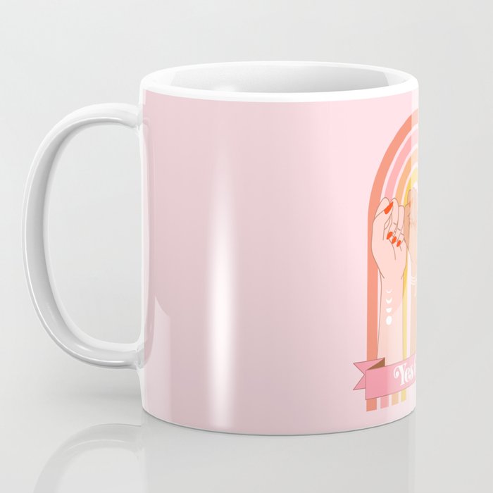 Yes Girl Coffee Mug Gallery Image 3