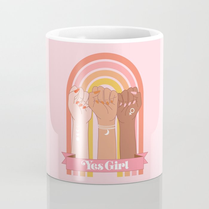 Yes Girl Coffee Mug Gallery Image 4