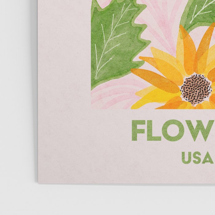 Honolulu Flower Market Poster Gallery Image 3