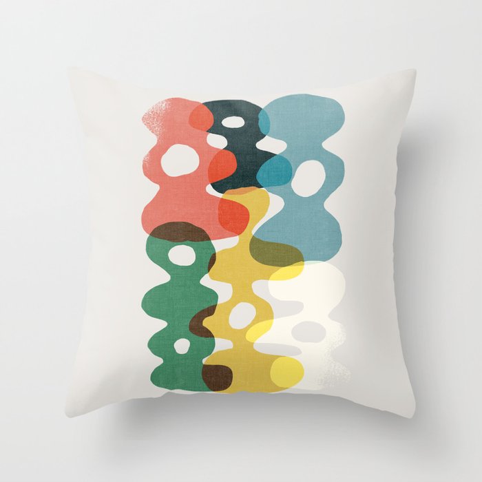 Ghost and mirage Throw Pillow Gallery Image 6