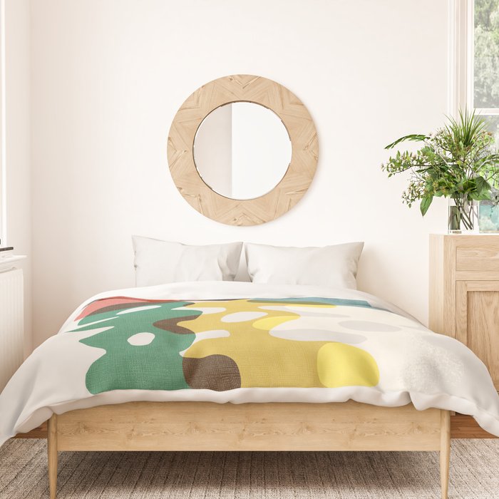 Ghost and mirage Duvet Cover Gallery Image 3