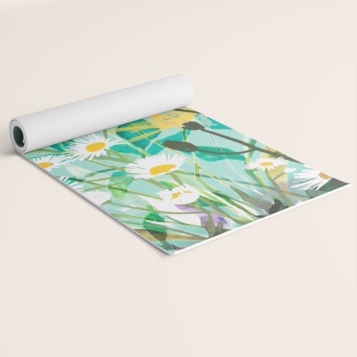 Spring Flowers Yoga Mat Gallery Image 2
