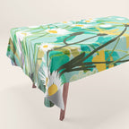 Spring Flowers Tablecloth Gallery Image 1