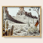 Morning in Yuni Serving Tray Gallery Image 1