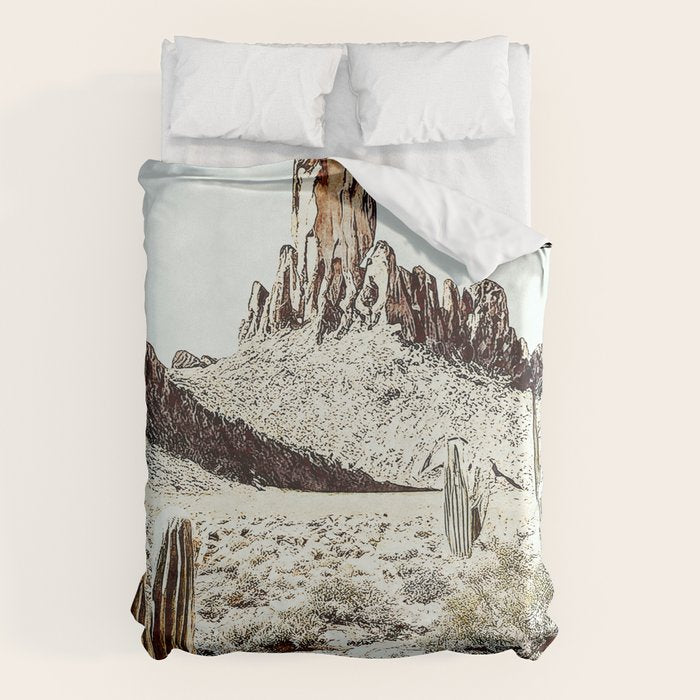 Morning in Yuni Duvet Cover Gallery Image 1