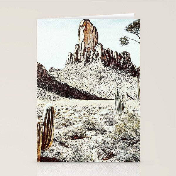 Morning in Yuni Stationery Card Gallery Image 1