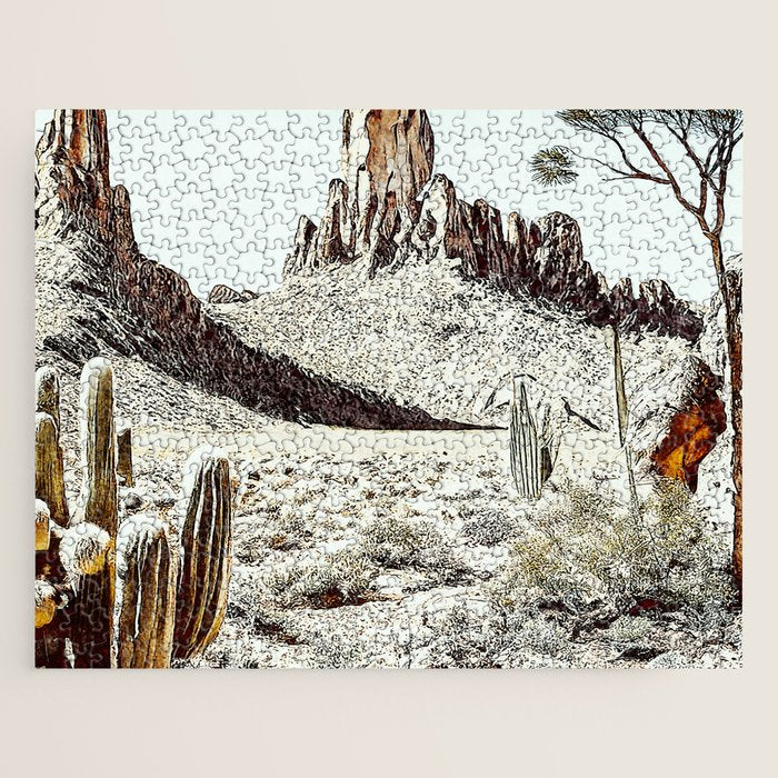 Morning in Yuni Jigsaw Puzzle Gallery Image 1