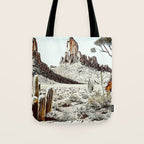 Morning in Yuni Tote Bag Gallery Image 1