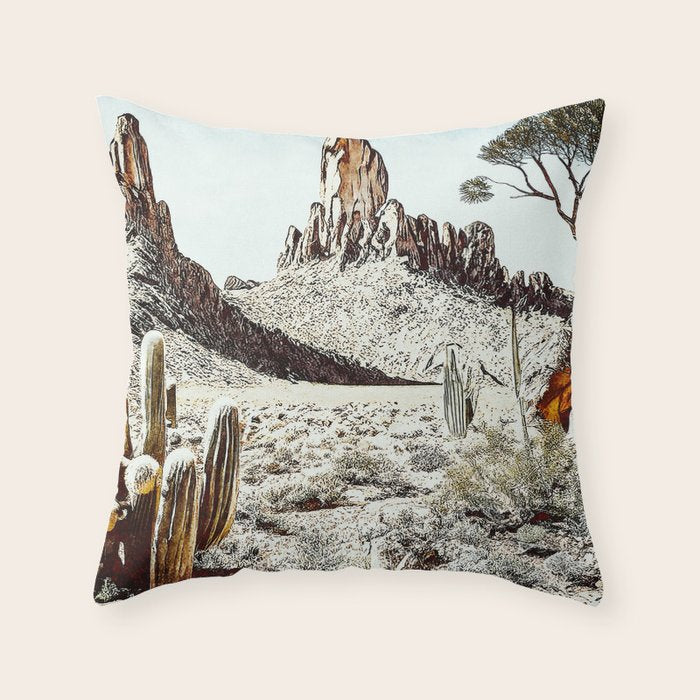 Morning in Yuni Throw Pillow Gallery Image 6