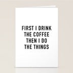 Coffee Stationery Card Gallery Image 2