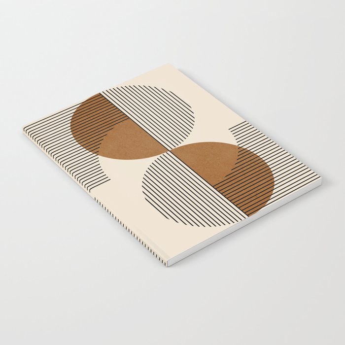 Abstraction_SUNSHINE_BALANCE_YINYANG_LINE_POP_ART_0630A Notebook Gallery Image 2