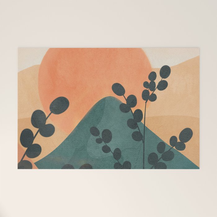 Mountain Sun Welcome Mat Gallery Image 1