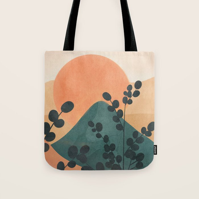 Mountain Sun Tote Bag Gallery Image 1