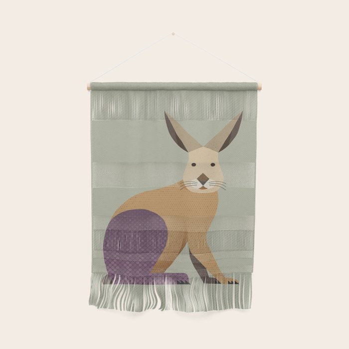 Whimsy European Hare Wall Hanging Gallery Image 1