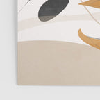 Minimal Abstract Art Tropical Leaf  Poster Gallery Image 3