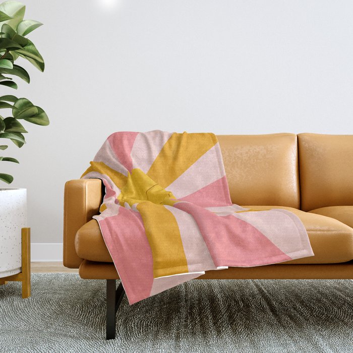 Sun-Kissed Dreams Throw Blanket Gallery Image 1