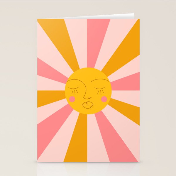 Sun-Kissed Dreams Stationery Card Gallery Image 2