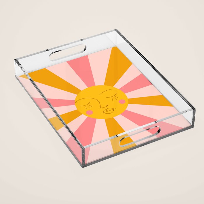 Sun-Kissed Dreams Acrylic Tray Gallery Image 1