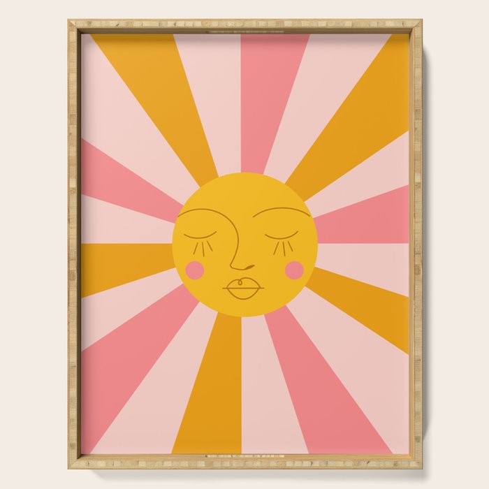 Sun-Kissed Dreams Serving Tray Gallery Image 1