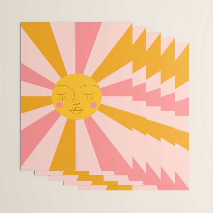 Sun-Kissed Dreams Wrapping Paper Gallery Image 3