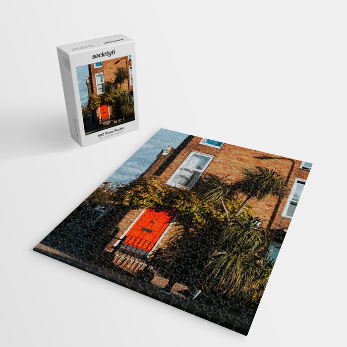 London Red Door  - Photography Jigsaw Puzzle Gallery Image 2