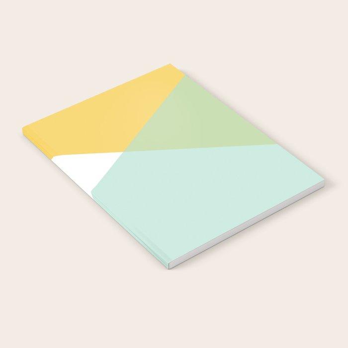 Geometrics - citrus & concrete Notebook Gallery Image 2