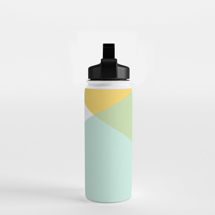 Geometrics - citrus & concrete Water Bottle Gallery Image 2