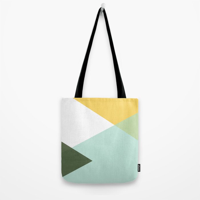 Geometrics - citrus & concrete Tote Bag Gallery Image 2