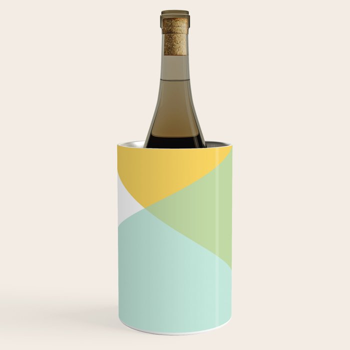 Geometrics - citrus & concrete Wine Chiller Gallery Image 3