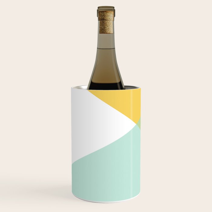 Geometrics - citrus & concrete Wine Chiller Gallery Image 1