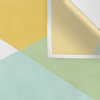 Geometrics - citrus & concrete Wall Tapestry Gallery Image 3