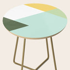Geometrics - citrus & concrete Side Table Gallery Image 2