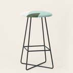 Geometrics - citrus & concrete Stool Gallery Image 1