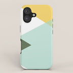 Geometrics - citrus & concrete iPhone Case Gallery Image 1