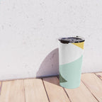 Geometrics - citrus & concrete Travel Mug Gallery Image 4
