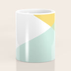 Geometrics - citrus & concrete Coffee Mug Gallery Image 4