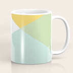 Geometrics - citrus & concrete Coffee Mug Gallery Image 1