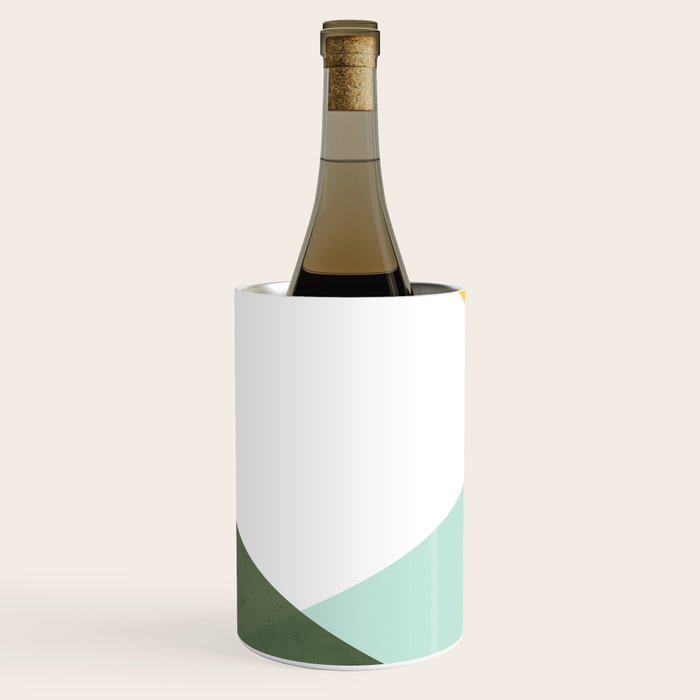 Geometrics - citrus & concrete Wine Chiller Gallery Image 2