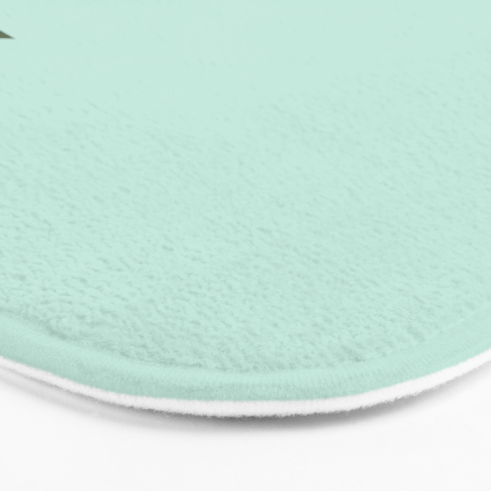 Geometrics - citrus & concrete Bath Mat Gallery Image 3