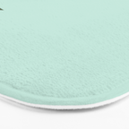 Geometrics - citrus & concrete Bath Mat Gallery Image 3