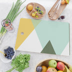 Geometrics - citrus & concrete Cutting Board Gallery Image 2