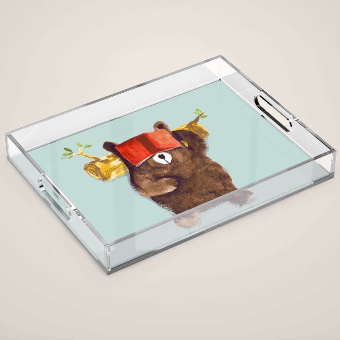 No Care Bear - My Sleepy Pet Acrylic Tray Gallery Image 1