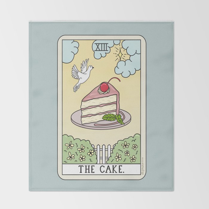 CAKE READING Throw Blanket Gallery Image 2
