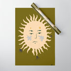 OLIVE SUN Wrapping Paper Gallery Image 1