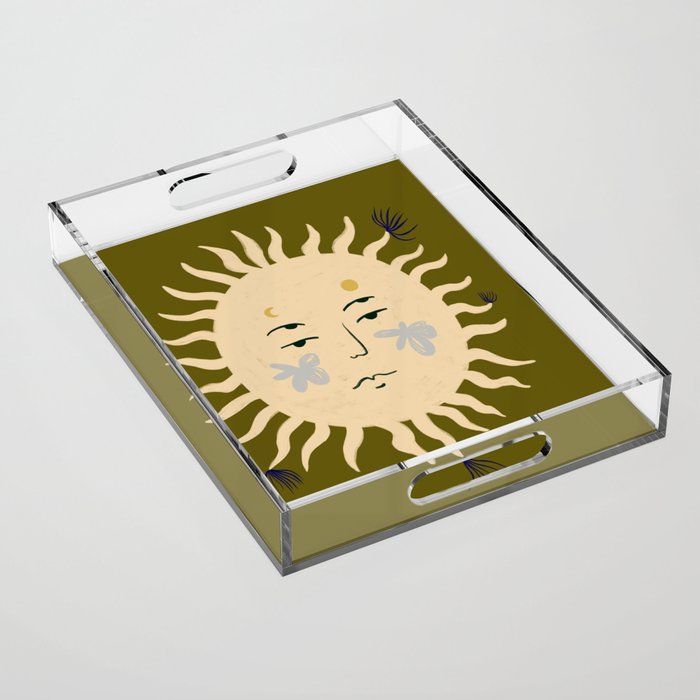 OLIVE SUN Acrylic Tray Gallery Image 1