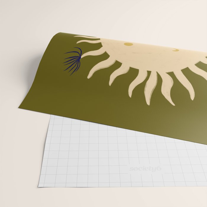 OLIVE SUN Wrapping Paper Gallery Image 2