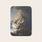 The Storm on the Sea of Galilee, Rembrandt Bath Mat Gallery Image 1