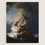 The Storm on the Sea of Galilee, Rembrandt Jigsaw Puzzle Gallery Image 1