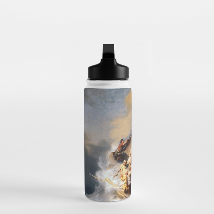 The Storm on the Sea of Galilee, Rembrandt Water Bottle Gallery Image 3