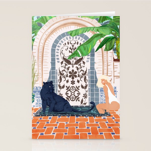 Frienaissance #painting #wildlife #illustration Stationery Card Gallery Image 1
